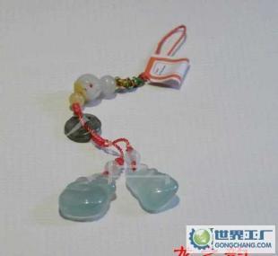 翡翠玉石手機(jī)鏈 傳統(tǒng)工藝與現(xiàn)代時尚的完美融合